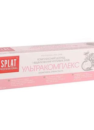 Паста зубна professional ultracomplex new 100мл тм splat