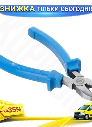 Ku бокорезы intertool 200 universal fit мм синий для перекусывания проводов и кабелей резаки для метал uni2l_k