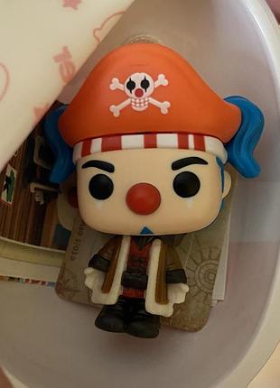 Фігурка kinder joy funko pop one piece (баггі)