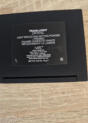Пудра nars translucent crystal 10g 2