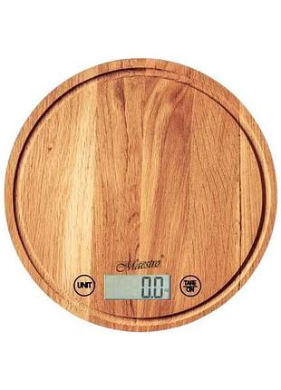 Ваги кухонні 5кг mr-1805 1хcr2032 тм maestro