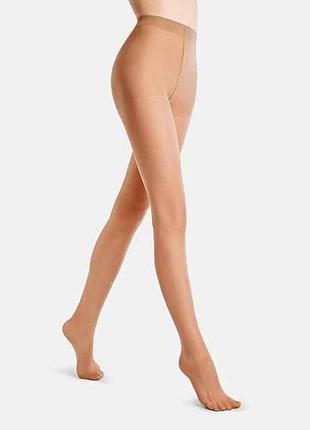Колготки бежевий жіночі поліамідні класичні like caramel 40 den р.2 тм giulia