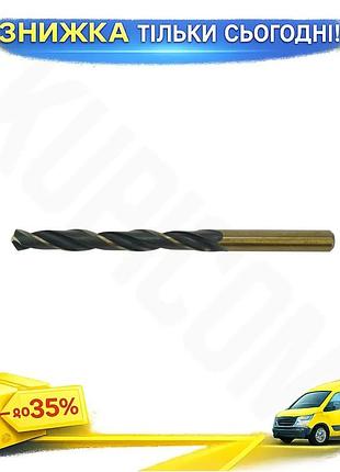 Ku свердло по металу universal fit lt 7,2мм р9 кобальт 5 шт. для свердління сталі та металу швидкоріза uni2l_k