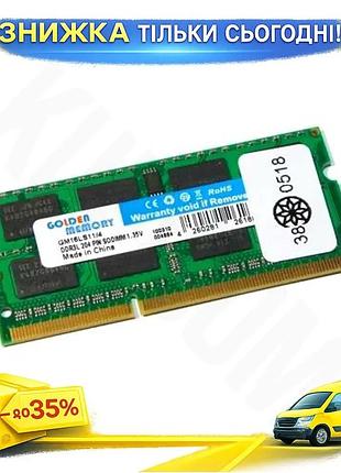 Ku память so-dimm ddr3 universal fit 4gb 1600mhz golden memory для ноутбука оперативная память для пк uni2l_k