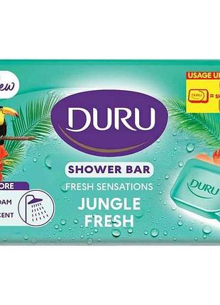 Мыло туалетное 150г fresh sensations свежесть джунглей тм duru