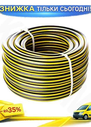 Ku шланг поливочный сила universal fit 3/4" x 30 м apro для сада поливочный шланг многофункциональный uni2l_k