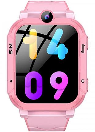 Дитячий смарт-годинник blackview z20 1,83" ips gps 4g 800 маг pink (6931548319658)