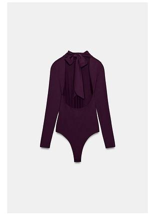 Боді з відкритою спиною zara 4