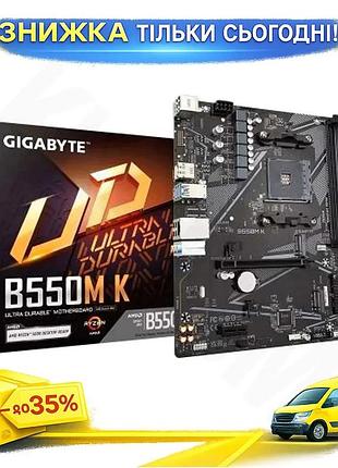 Ku материнська плата gigabyte universal fit b550m am4 micro atx для ігрового пк з підтримкою ddr4 та p uni2l_k
