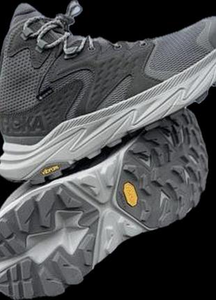 Чоловічі трекінгові черевики hoka anacapa 2 mid gtx.розмір: 42.матеріал