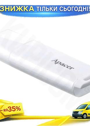 Ku флеш накопитель usb universal fit 64гб apacer белый usb 2.0 для хранения данных моноблок uni2l_k