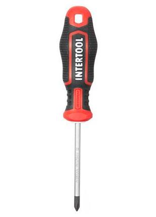 Ku отвертка intertool ph1 universal fit 75 мм storm для сто и мастерских с магнитным наконечником и ре uni2l_k 4