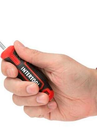 Ku отвертка intertool ph1 universal fit 75 мм storm для сто и мастерских с магнитным наконечником и ре uni2l_k 5