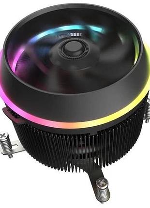 Ku кулер для процессора universal fit darkflash shadow черный алюминий медь активное охлаждение до 90 uni2l_k 3