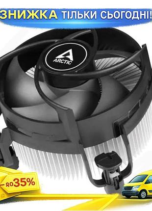 Ku кулер для процессора universal fit arctic alpine 17 co для intel 1700 активное охлаждение 100 вт ал uni2l_k