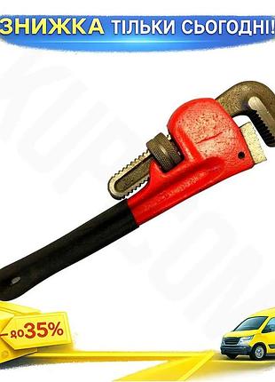 Ku ключ трубный toolex universal fit 300мм stillson для сантехников и монтажников для зажима и откручи uni2l_k