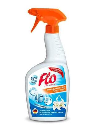 Засіб д/миття ваної кімн.bathroom cleaner (розпил) 750мл тм flo
