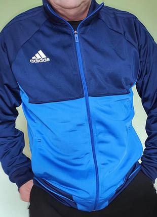 Новая сток спорт оригинал фирменная кофта мастерка олимпийка.adidas.хл