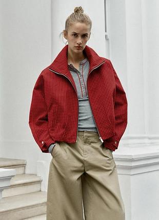 Жакет бомбер zara 5