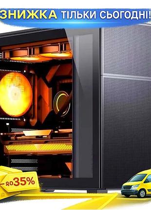 Ku корпус jonsbo d41 universal fit mesh black mini tower для пк atx micro atx с закаленным стеклом охл uni2l_k
