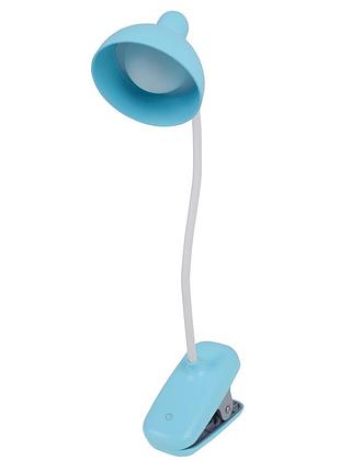 Настільна лампа led з usb 5w blue (sl-124)