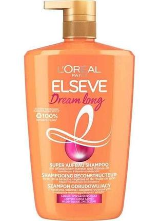 Шампунь 1л dream long для длинных поврежденных волос тм elseve