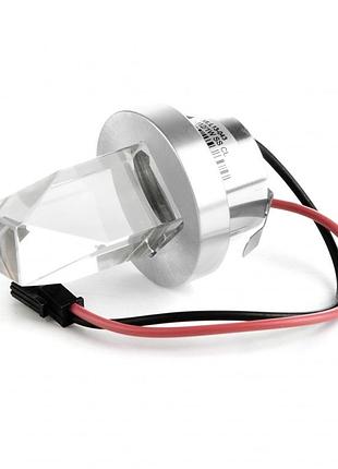 Светильник мебельный точечный led-112/1w ss cl
