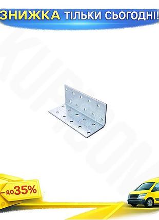 Ku кутник рівносторонній apro universal fit 40 x 40 x 100 10 шт кріплення для меблів та будівництва uni2l_k