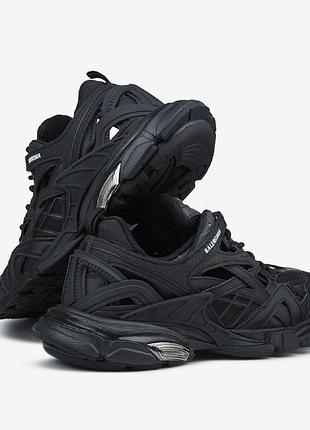 Balenciaga track 2 total black gold 4