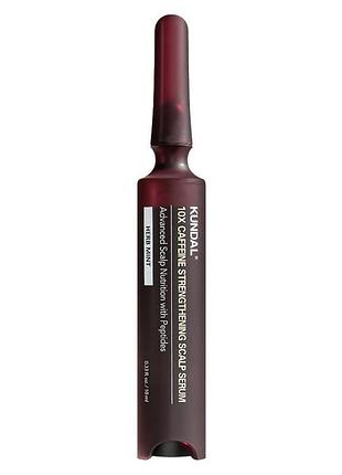 Kundal 10x caffeine strengthening scalp serum
роликовая сыворотка для кожи головы для уменьшения выпадения волос 10 мл