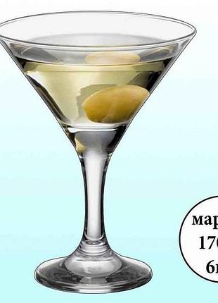 Набор бокалов для мартини 6шт 190мл bistro 44410 тм pasabahce