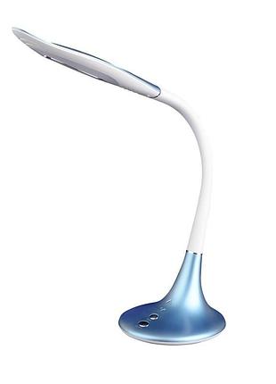 Настольная лампа на гибкой ножке сенсорная sl-59 10w bl brille 32-003