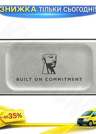 Ku зовнішній ssd накопичувач universal fit kingston 2тб grey usb type-c 3.2 швидкість 2000 мб/с для зб uni2l_k