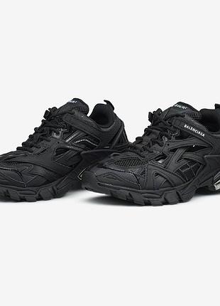 Balenciaga track 2 total black gold 3