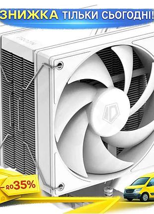 Ku кулер для процессора universal fit id-cooling 120 мм активное охлаждение для intel amd 230 вт башен uni2l_k