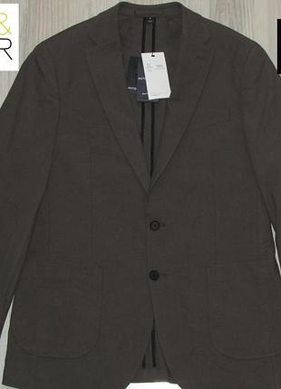 Стильный новый мужской пиджак marks &amp; spencer autograph, m, цена на этикетке Ø110