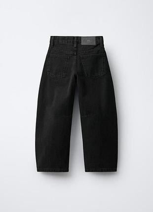 Джинси широкі 140 см barrel fit zara 2