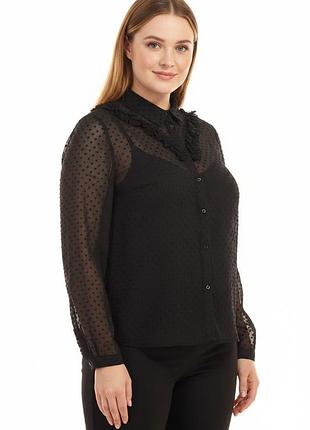 Легка шифонова сорочка zara 2