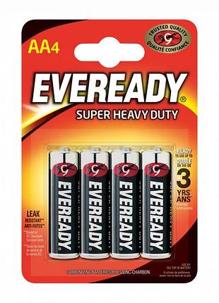 Элемент питания energizer eveready aa super heavy duty 4шт.