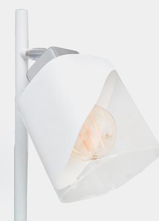 Настольная лампа lk-727t/1 e27 wh+ch 2