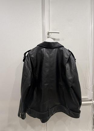 Продам куртку кожзам zara 3