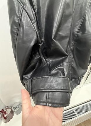 Продам куртку кожзам zara 6