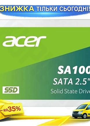 Ku твердотельный накопитель ssd universal fit 480 гб acer sata3 2.5 дюйма uni2l_k