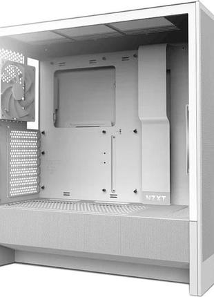 Ku корпус nzxt h5 universal fit flow white midi tower для e-atx atx micro atx mini itx охлаждение вент uni2l_k 5