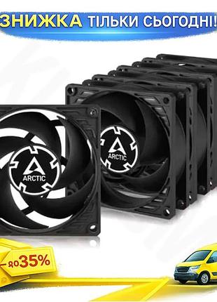 Ku вентилятор 80 мм universal fit arctic black для охлаждения корпуса гидравлический подшипник 1600 об uni2l_k