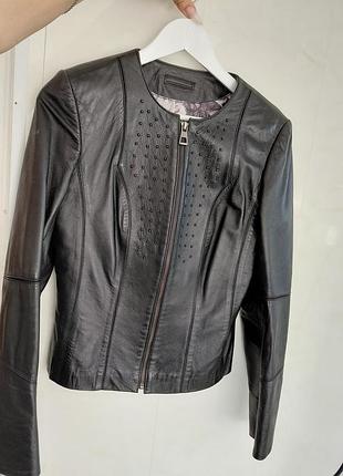 Кожаная куртка ares leather &amp; fur