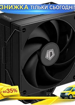 Ku кулер для процессора universal fit id-cooling frozn a410 black 120 мм башенный охладитель для intel uni2l_k