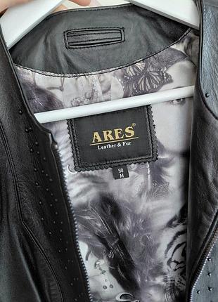 Кожаная куртка ares leather &amp; fur 3