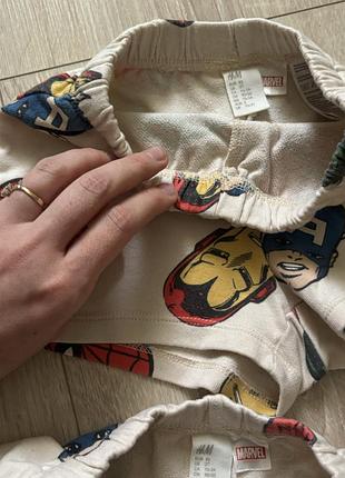 Шорти для близнюків marvel 4
