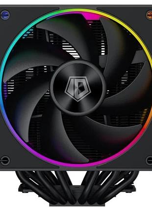 Ku кулер для процесора universal fit id-cooling 2x120 мм argb активне охолодження для intel amd до 270 uni2l_k 5